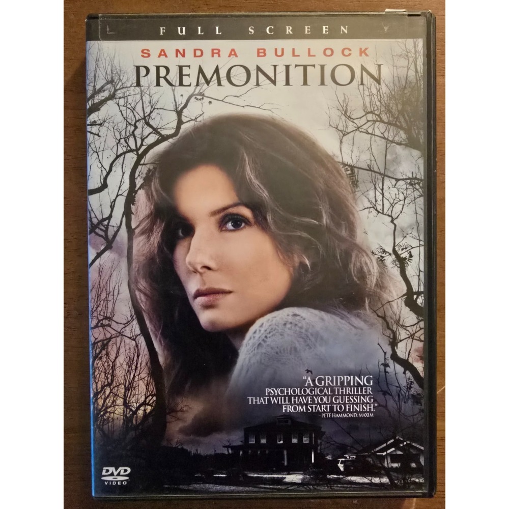 Premonition (DVD, 2007, Full Frame), Bullock, Excellent Condition